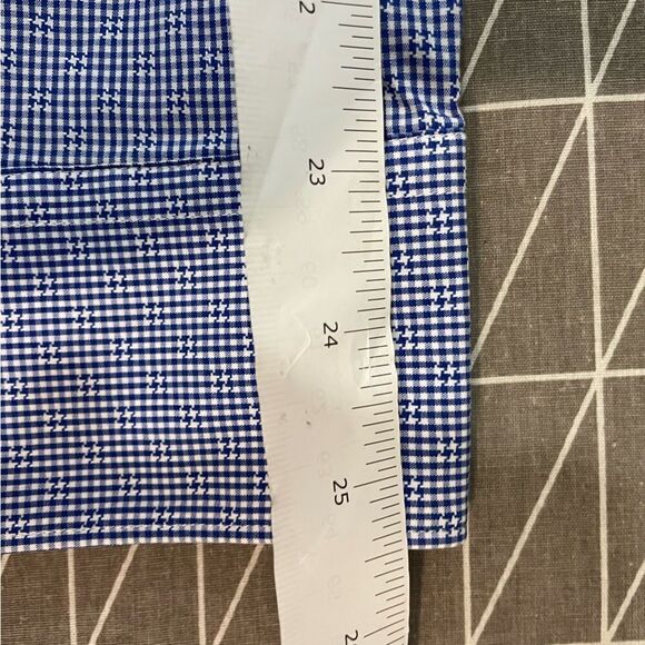 BUGATCHI Men’s Dress Casual Shirt Logo Embroidery Goosehead print 16 34/35 - Picture 9 of 13